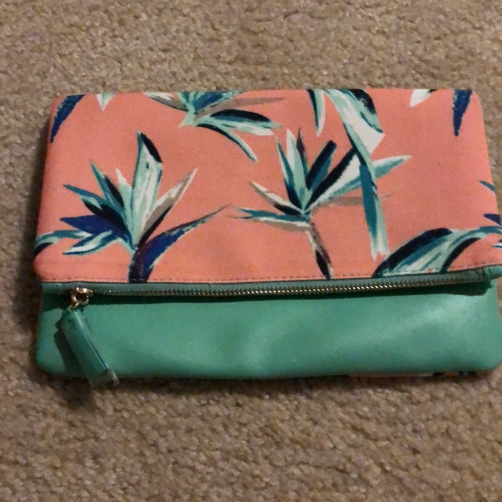 NWOT Rachel Pally clutch! Reversible!